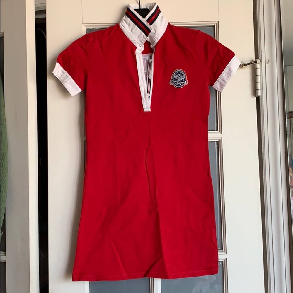 Vintage Tommy Hilfiger red dress-12K